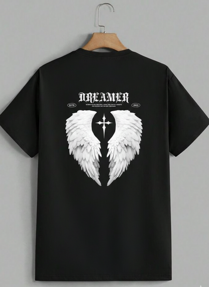 Over size Angel Wings t shirt